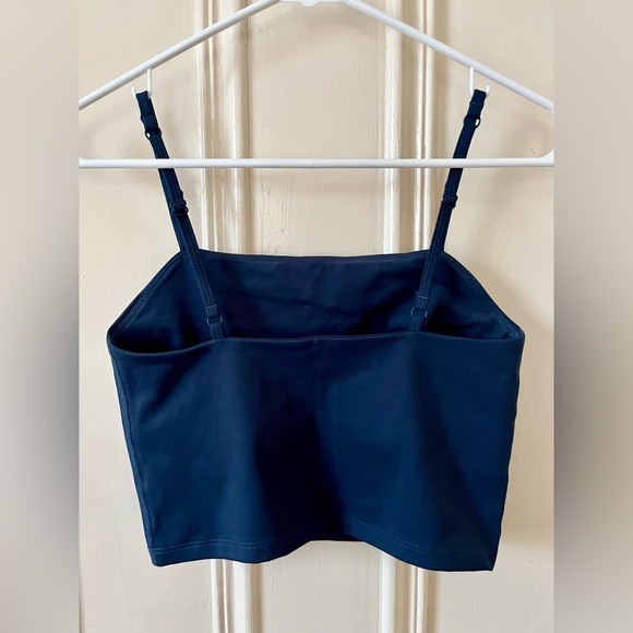 Girlfriend Collective Devon Compressive Cami size small navy - Picture 2 of 4